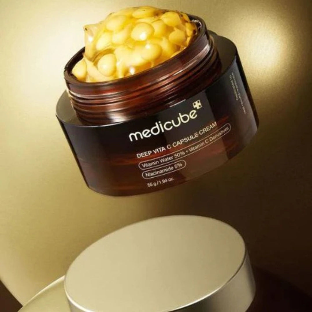 Crema iluminadora en capsulas con vitamina C 55g Medicube | Deep Vita C Capsule Cream