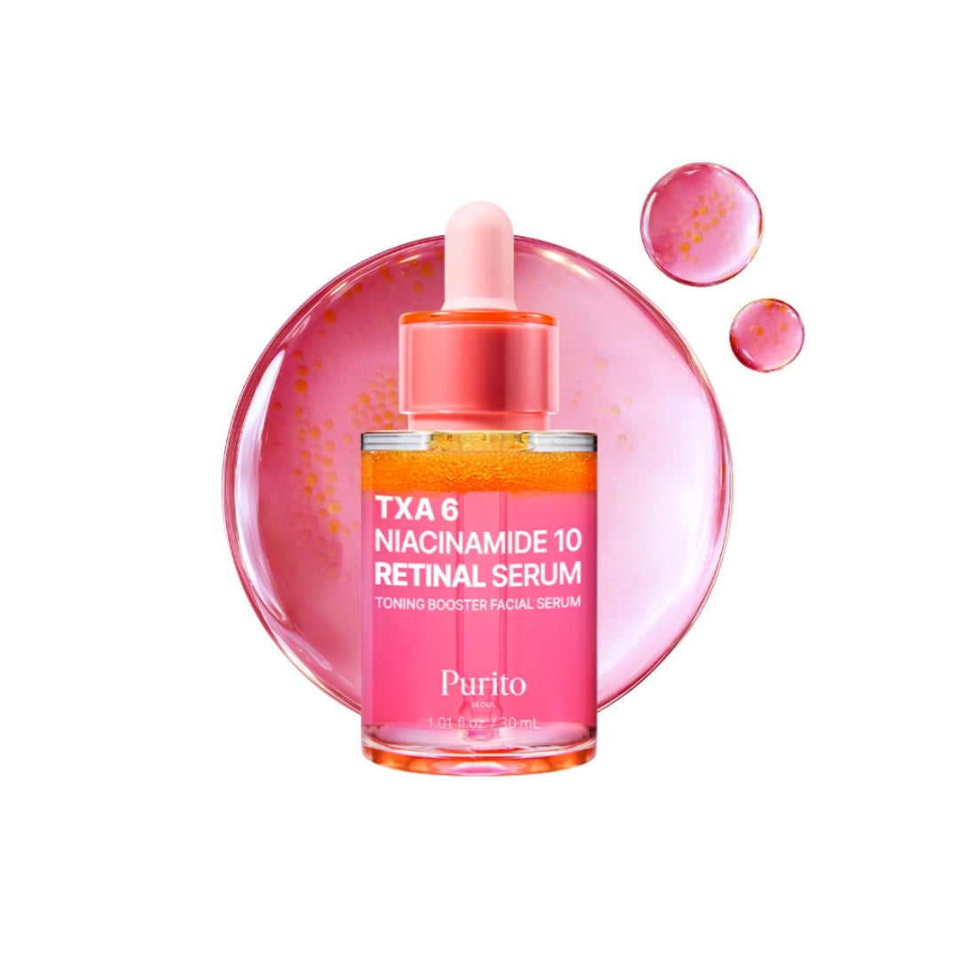 Serum TXA 6% + Niacinamide 10% + Retinal Facial PURITO
