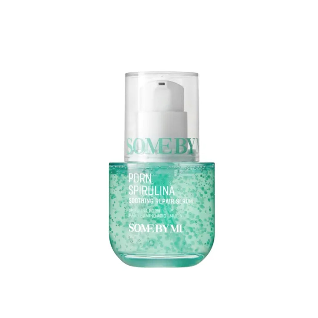 Serum reparador calmante pdrn, espirulina con mucina marina – 1.69 onzas some by mi