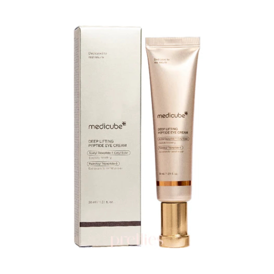 Contorno De Ojos con péptidos de efecto lifting 30 ml Medicube Deep Lifting Peptide Eyecream For Face