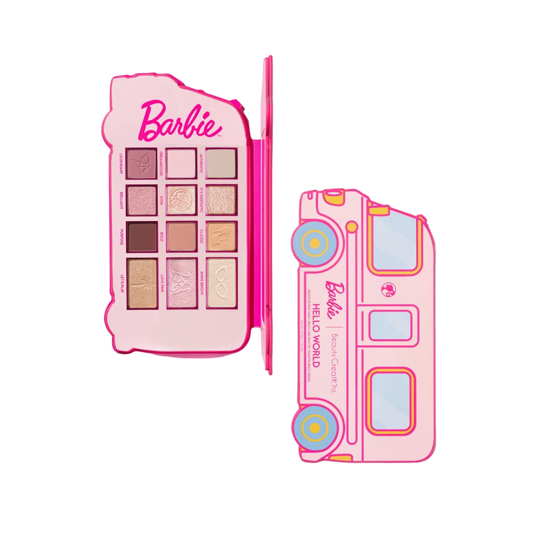 Barbie Paleta De Sombras Hello World Beauty Cretions