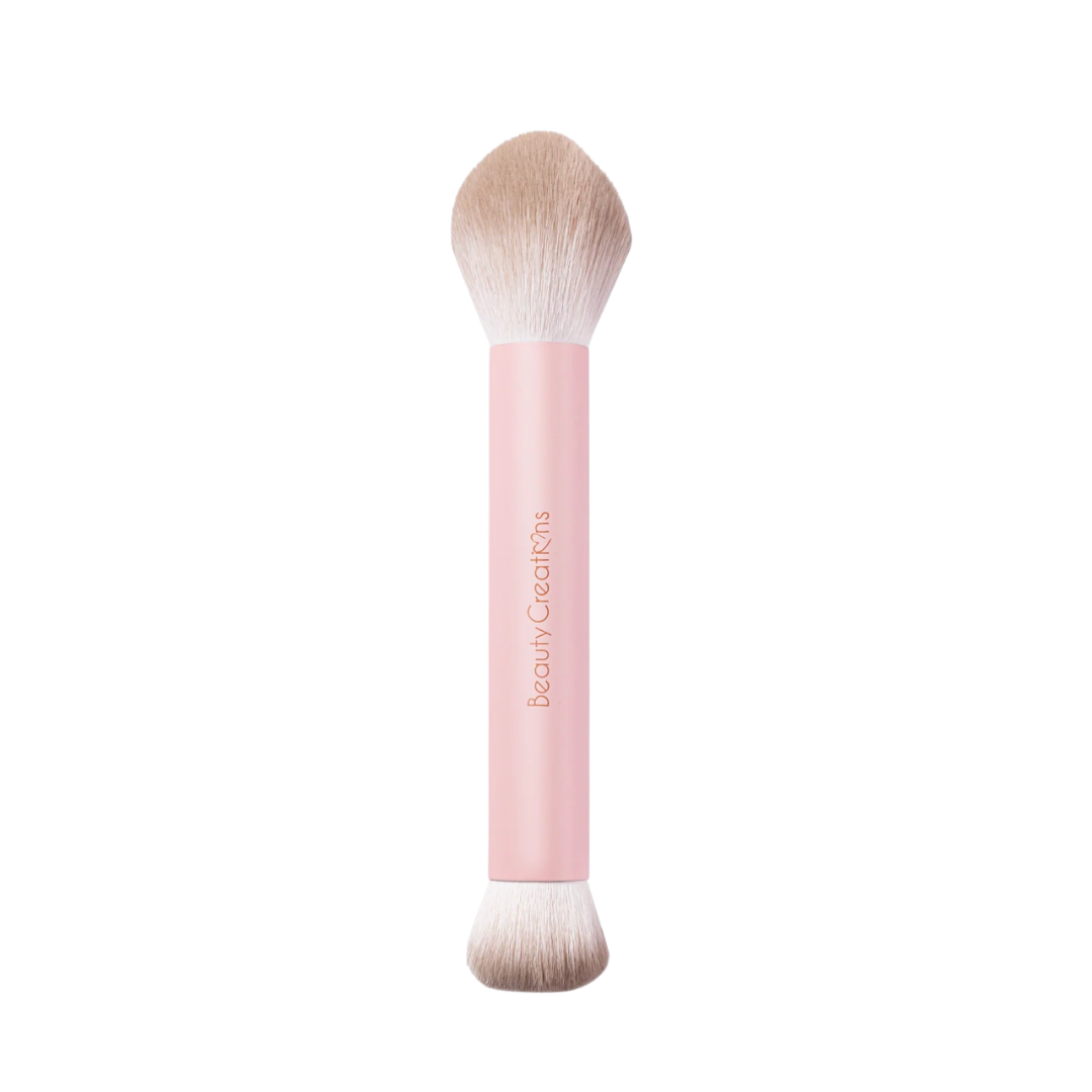 Brocha Doble Para Blush en Crema y Polvo Baeuty Creations