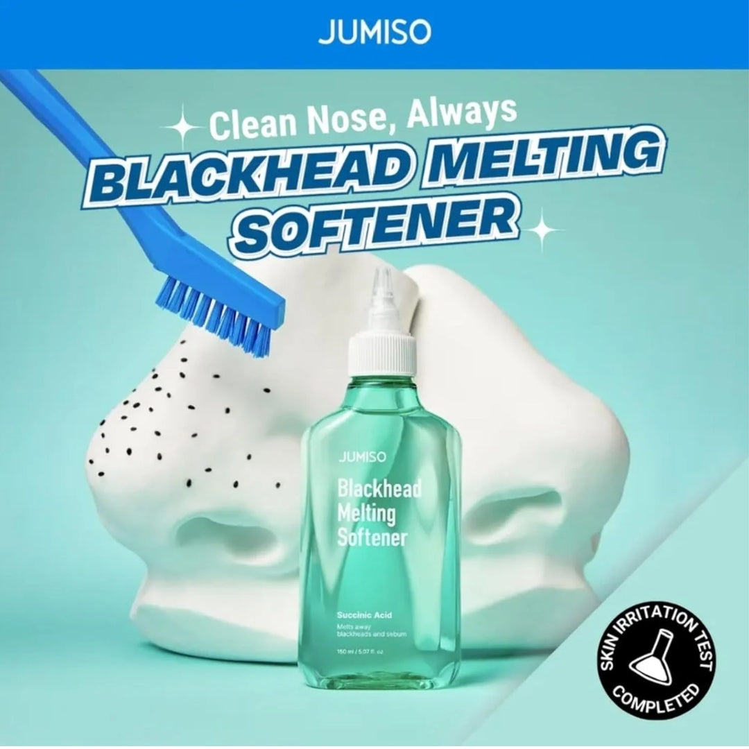 Kit Para Puntos Negros Blackhead Melting Softener & Cotton Pad Set Jumiso