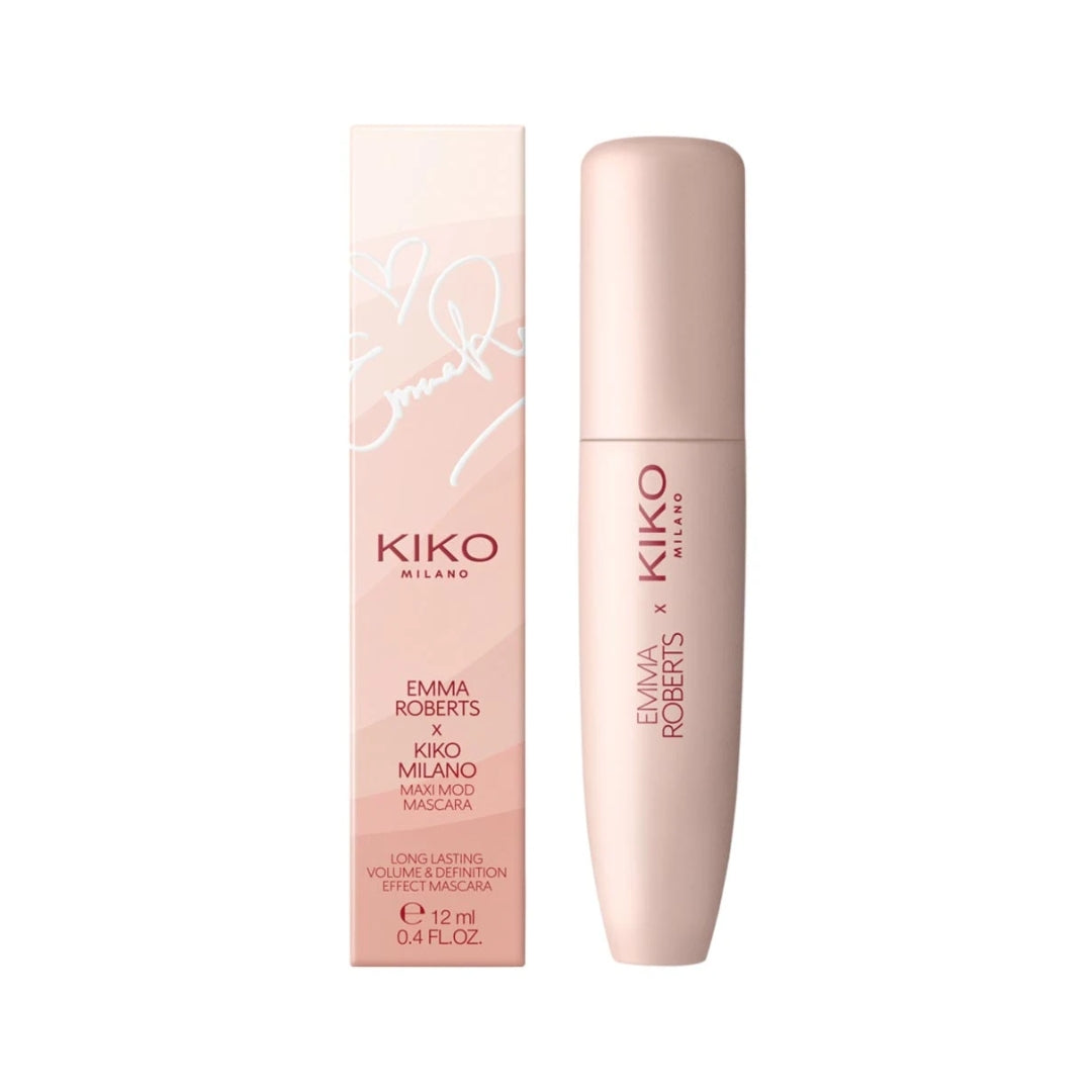 Máscara De Pestañas Maxi Mod - Colección Edición Limitada Emma Roberts Rimel Kiko Milano
