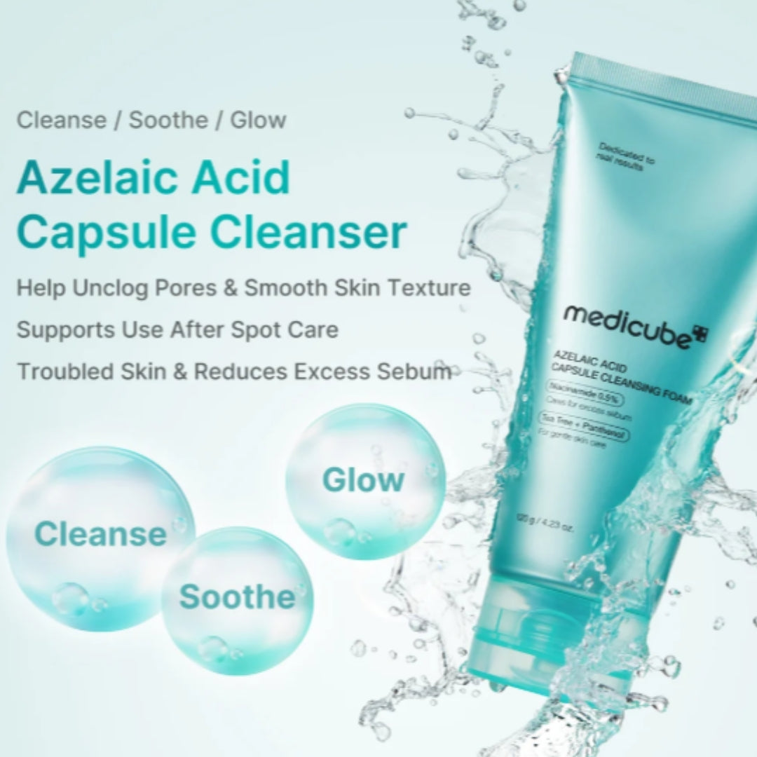 Limpiador en Espuma Capsula de Acido Azelaico