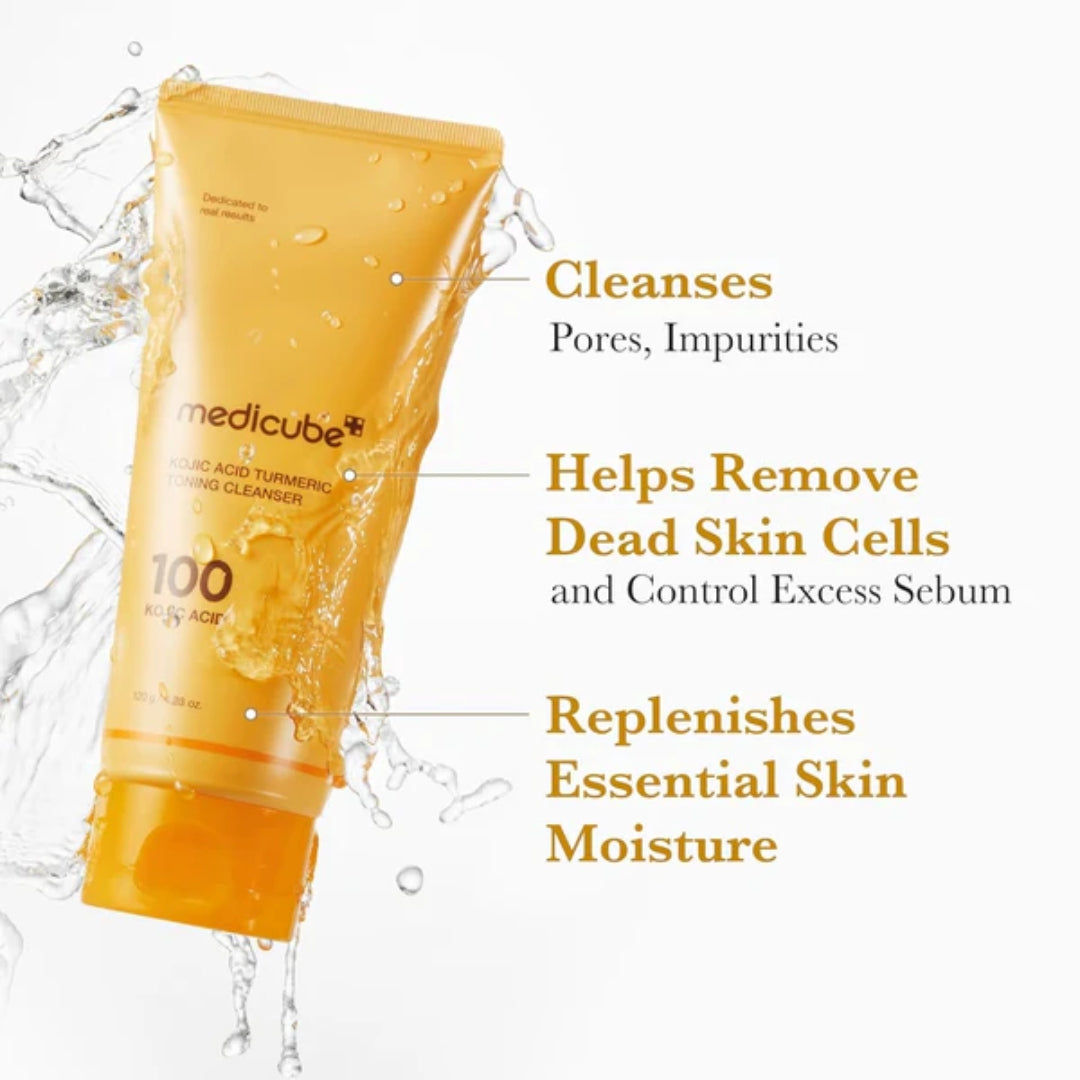 Limpiador Espumoso Kojic Acid Turmeric Toning Cleanser Medicube