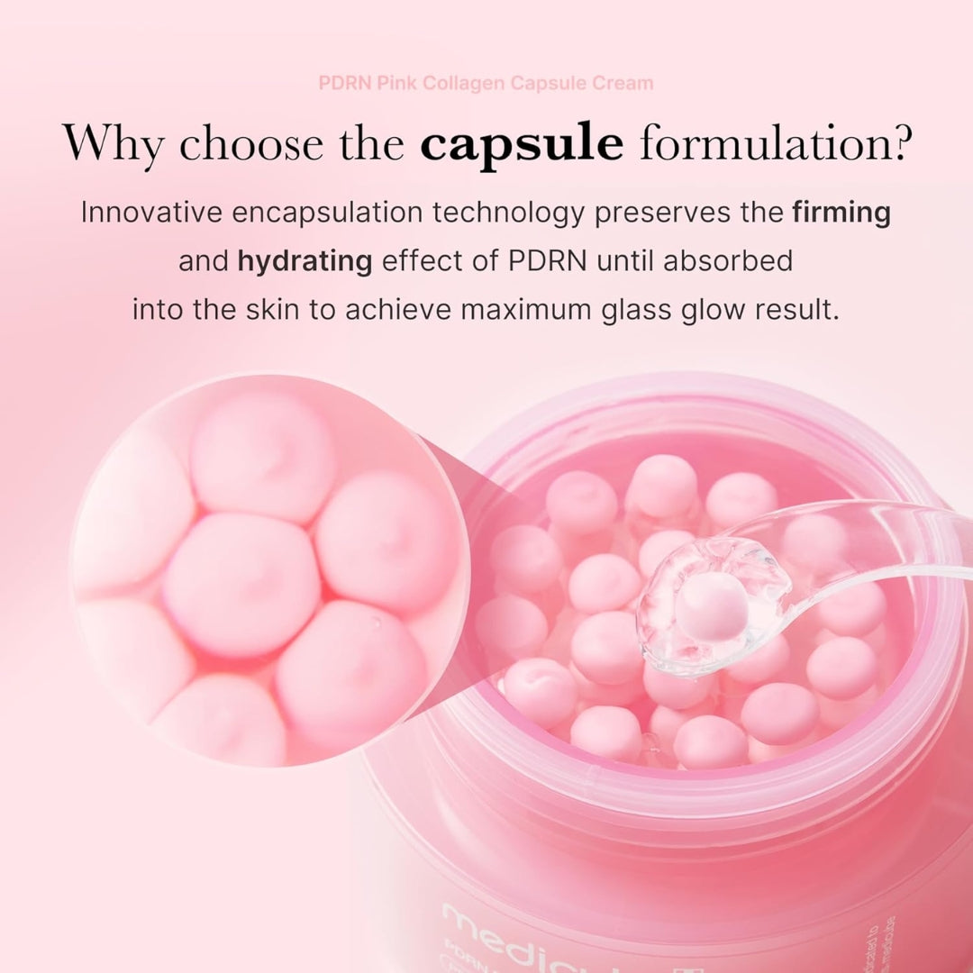 Crema Hidratante en Cápsulas PDRN Pink Collagen Capsule Cream 55g Medicube
