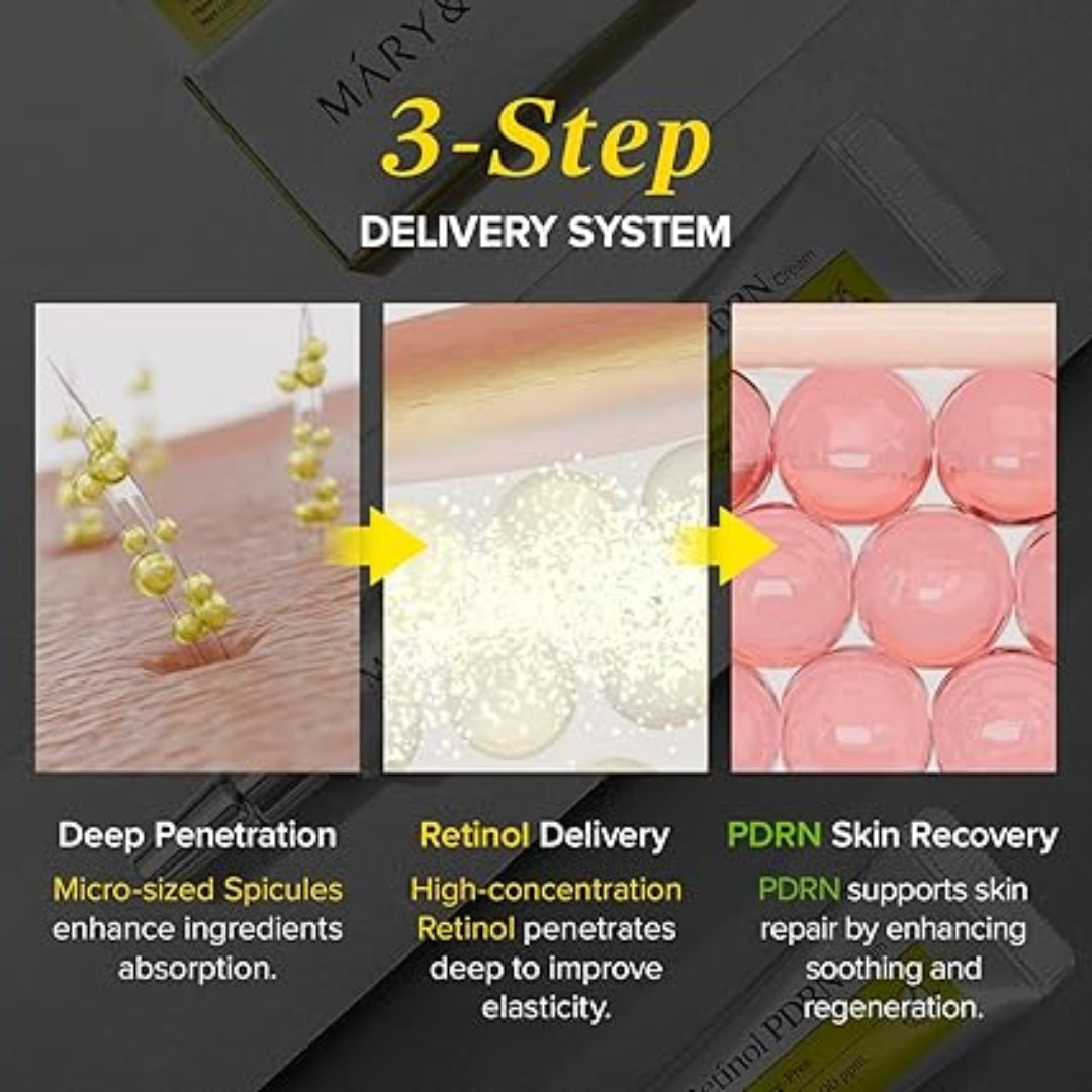 Crema Hidratante de Noche Spicule Retinol PDRN Cream Mary & May