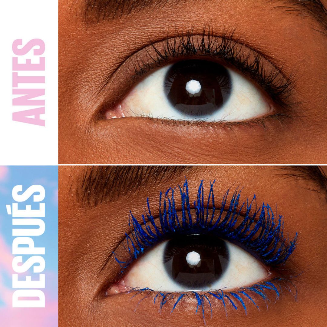 Mascara De Pestañas Sky High Azul Rimel Maybelline