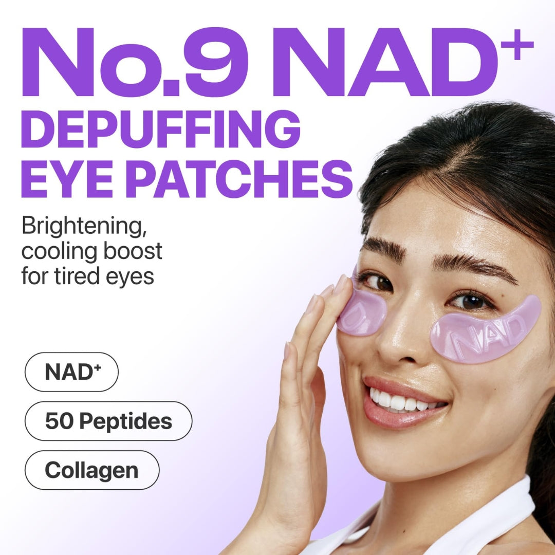 Parches Para Ojos No.9 NAD+ 5 pares Collagen Under Eye Parches Numbuzin