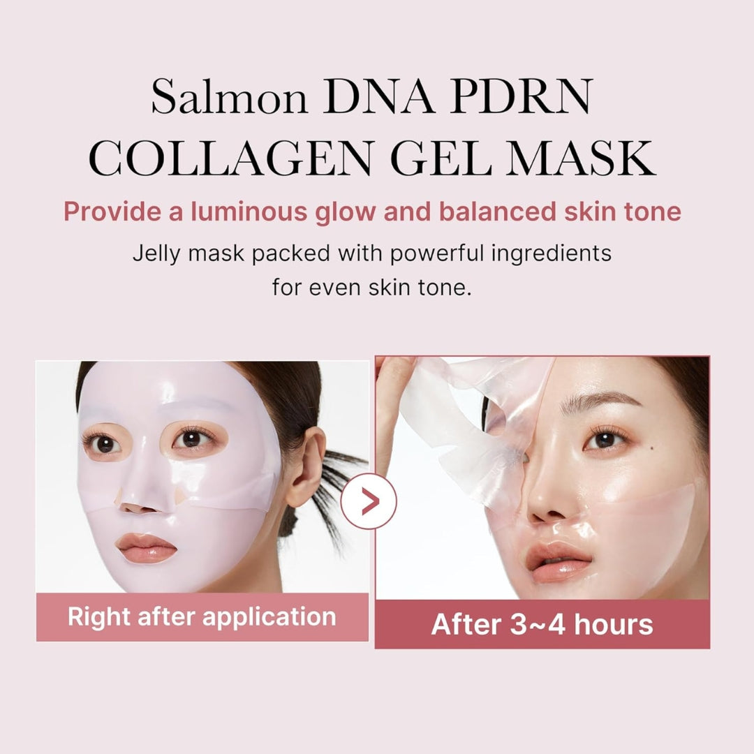 Mascarilla facial Individual con PDRN de salmón 28g Medicube | Pdrn Pink Collagen Gel Mask