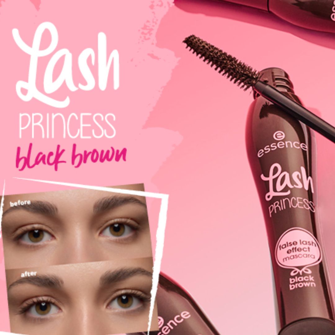 Mascara de pestañas Marrón Lash Princess Rimel Essence