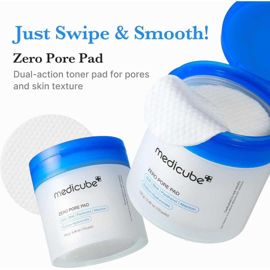 Pads Zero Pore Pad 2.0 (70 Unidades) Medicube
