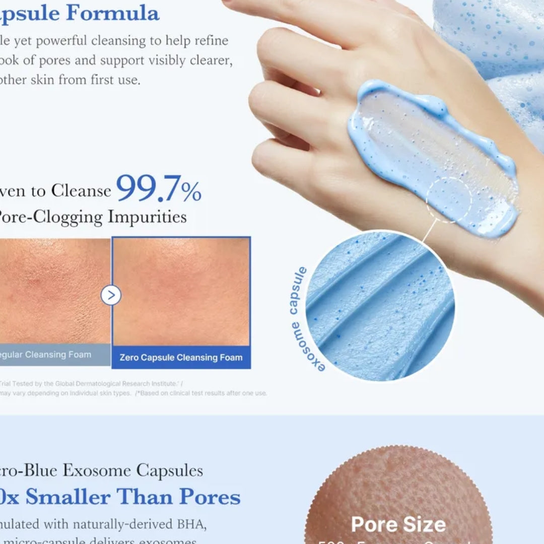 Limpiador espumoso Zero Pore SA Clear Capsule Cleansing Foam medicube 120g