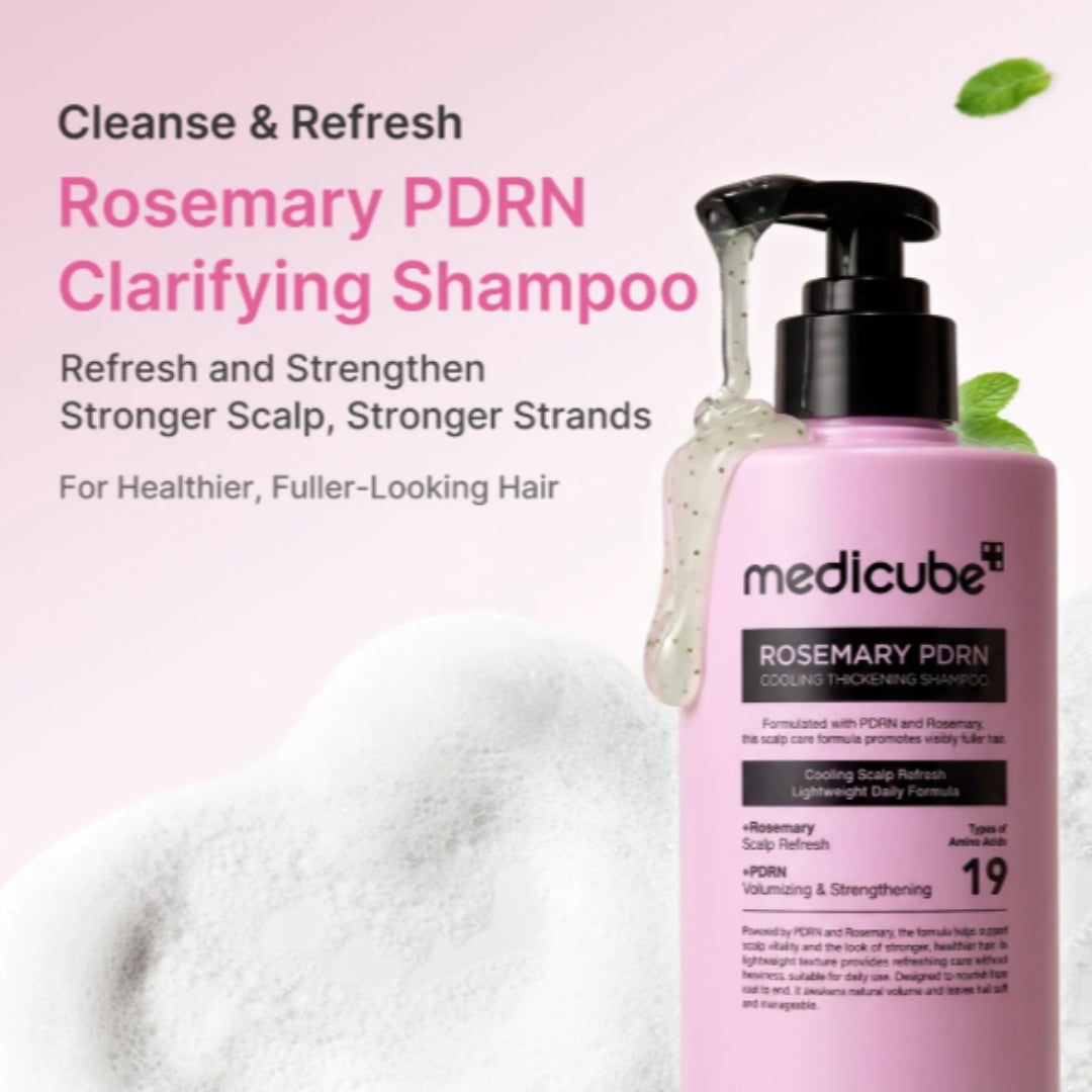 Shampoo Rosemary PDRN Cooling Thickening Medicube