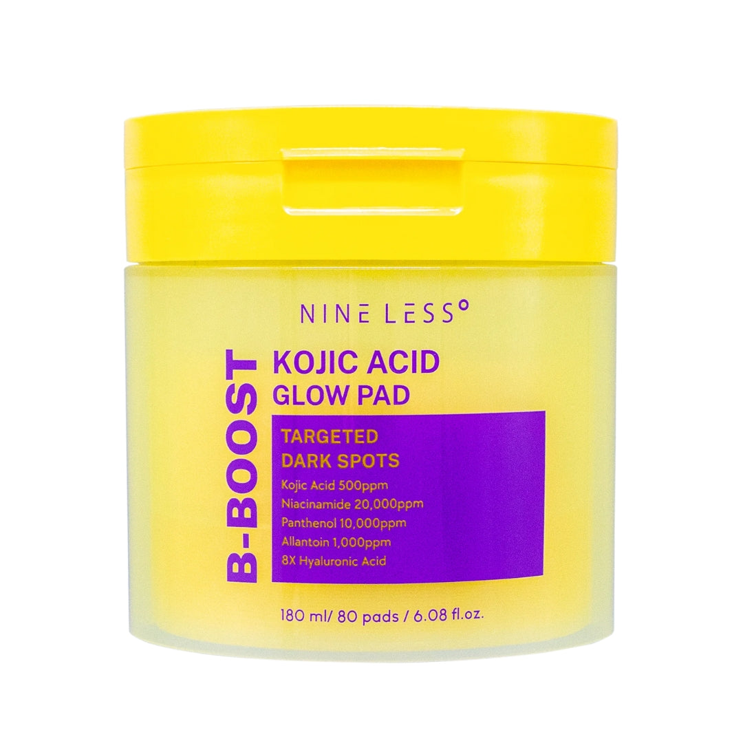 Pads (80ea) luminosa con ácido kójico B-Boost Nineless