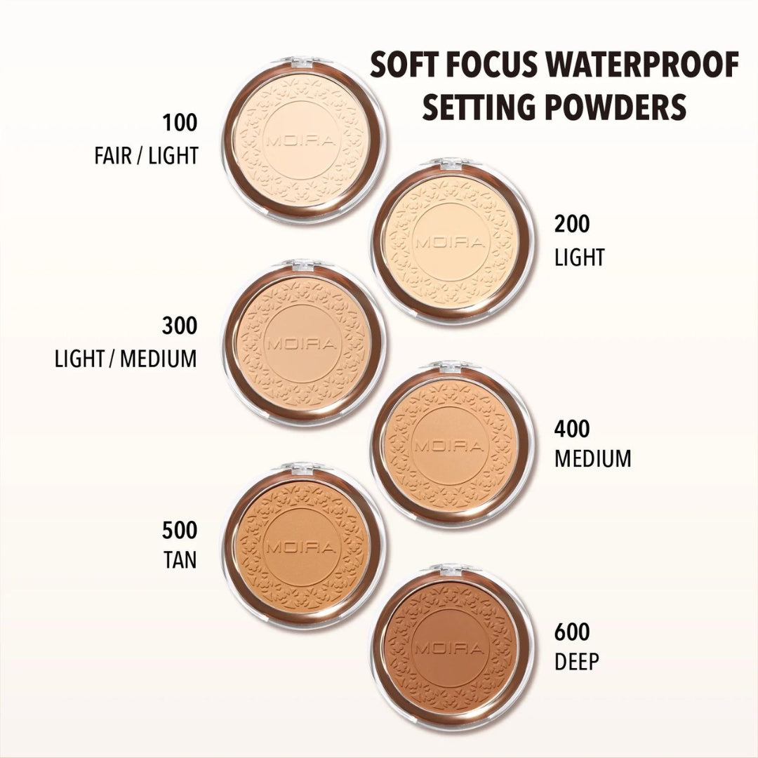 Polvo Compacto a Prueba de Agua Soft Focus 11.5g Moira