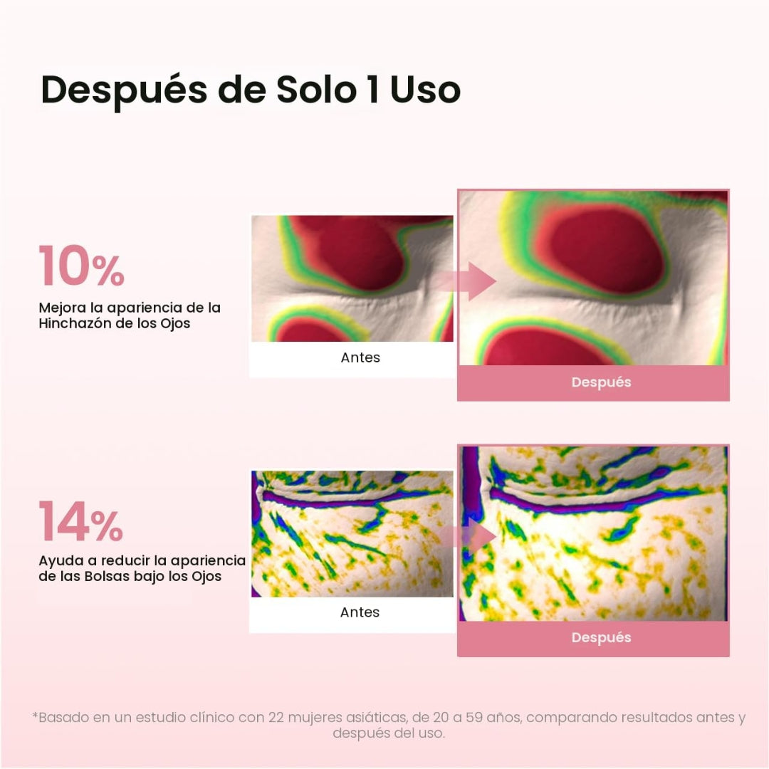 Parches de ojos con péptidos de colágeno, 30 unidades Biodance
