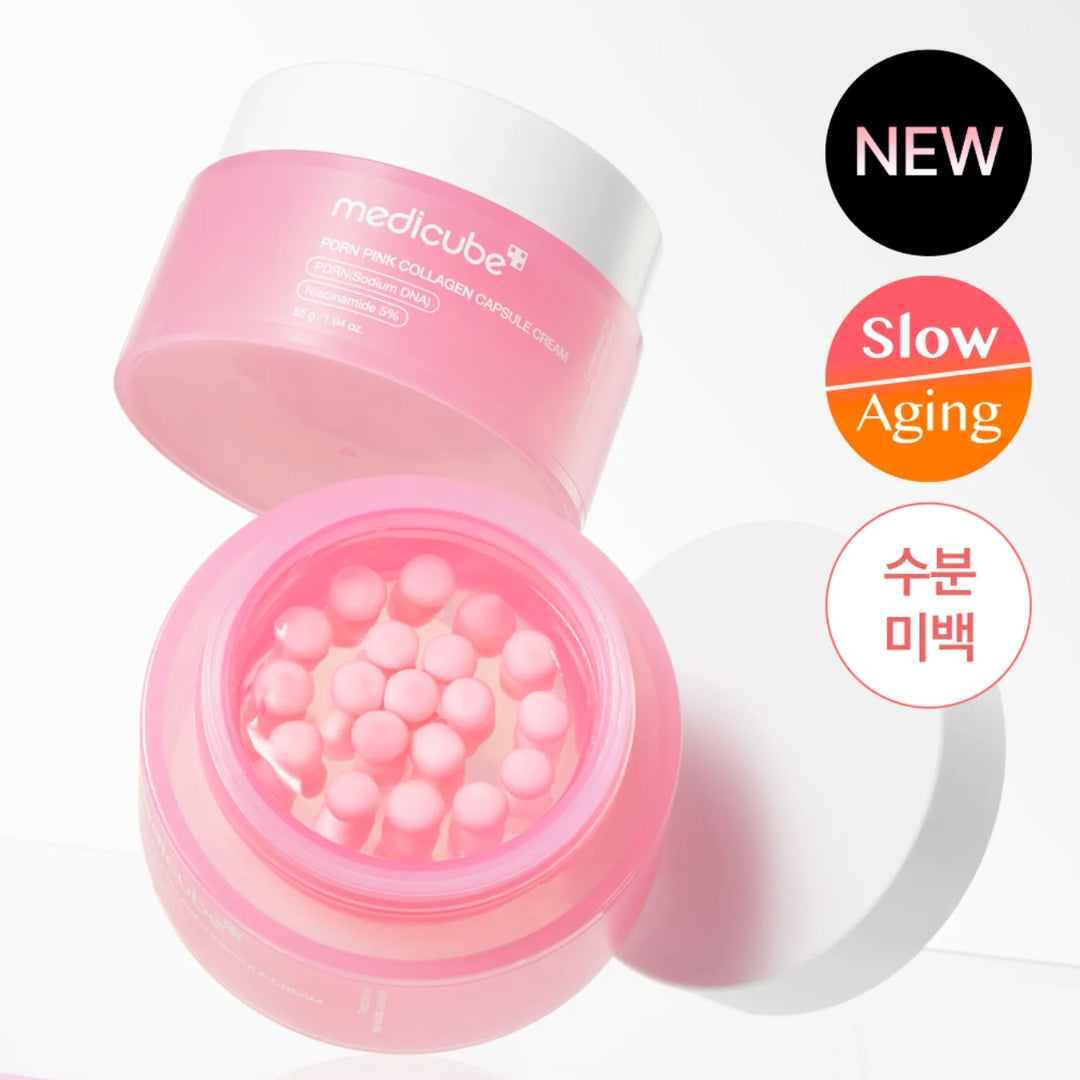 Crema Hidratante en Cápsulas PDRN Pink Collagen Capsule Cream 55g Medicube
