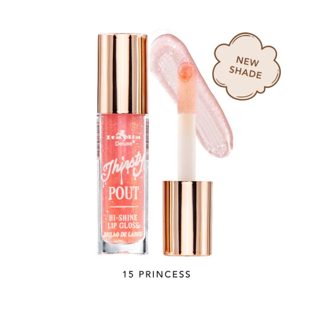 Lip Gloss Thirsty Pout Hi-Shine Italia Deluxe