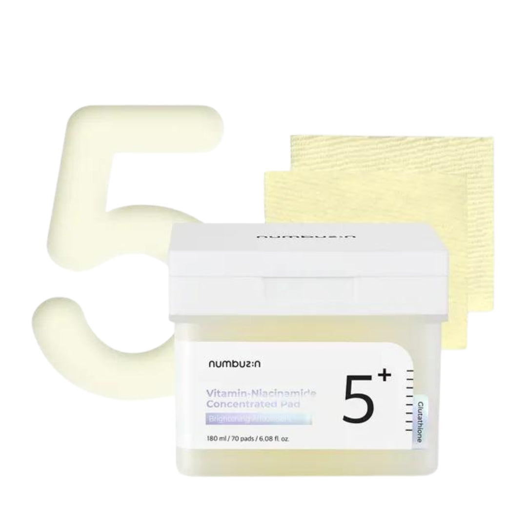 Pads (70ea) Toner Concentrated Vitamin-Niacinamide Numbuzin No. 5