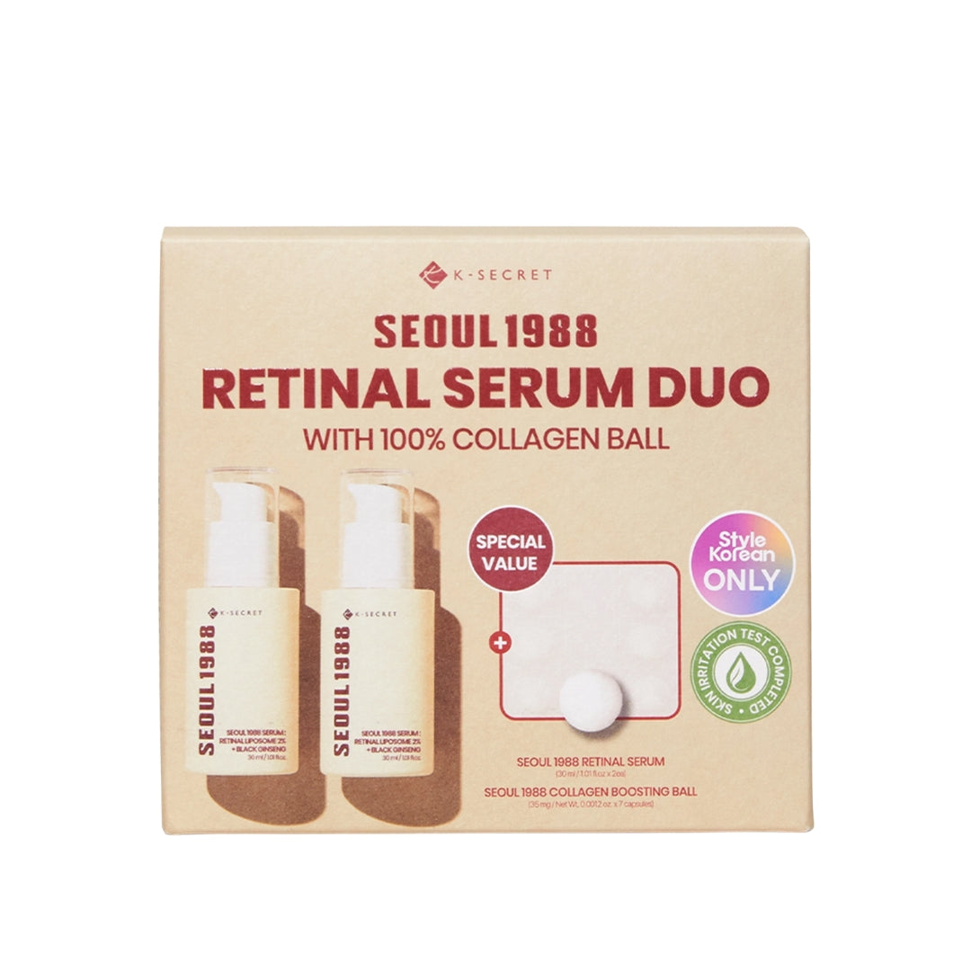 Retinal Black Ginseng Serum Double Set K-secret