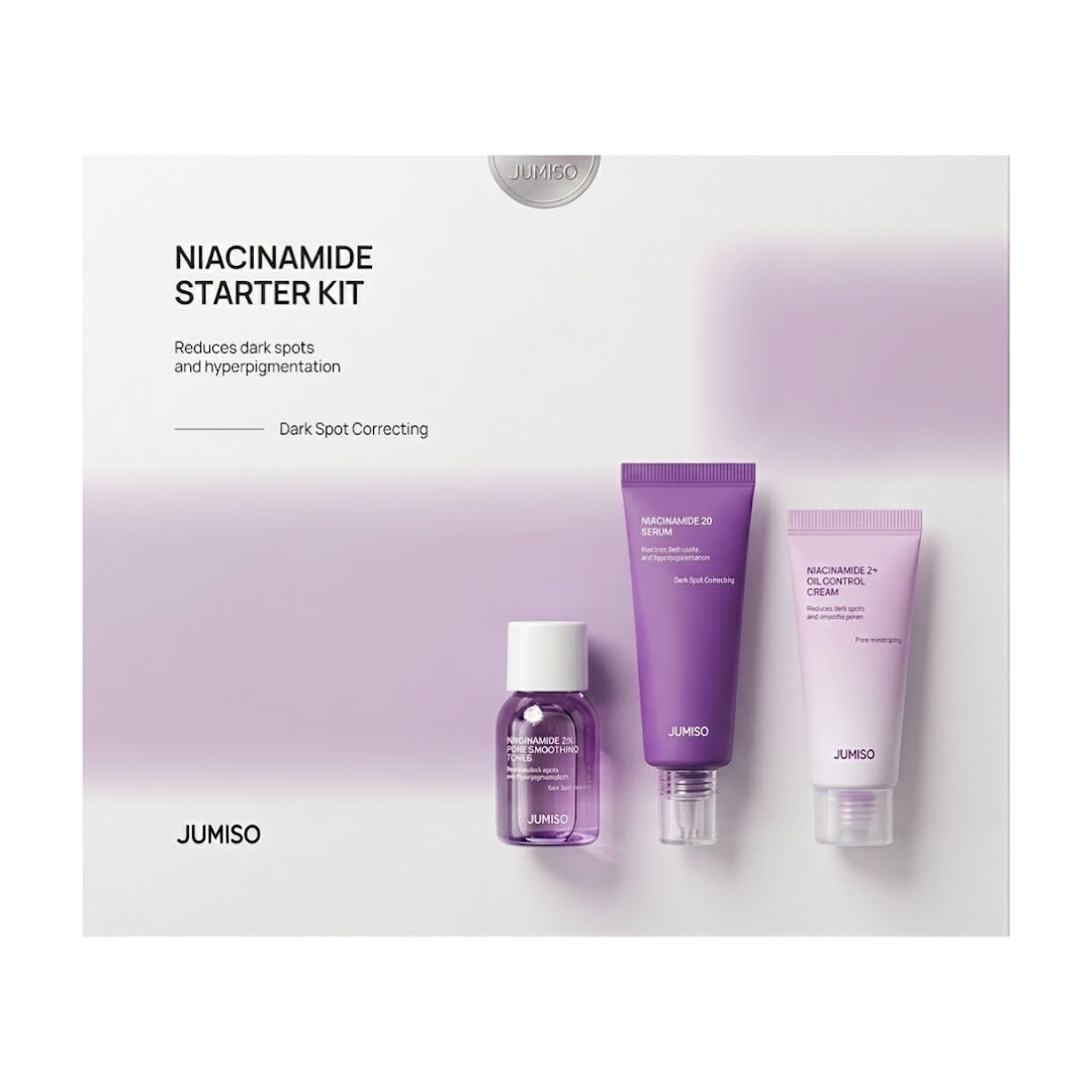 Kit 3 piezas Niacinamide Starter Jumiso