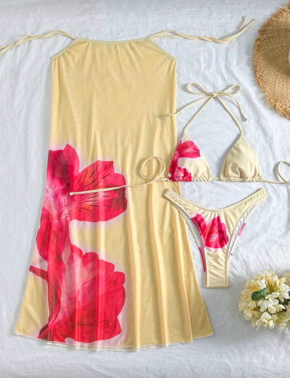Traje de Baño con pareo