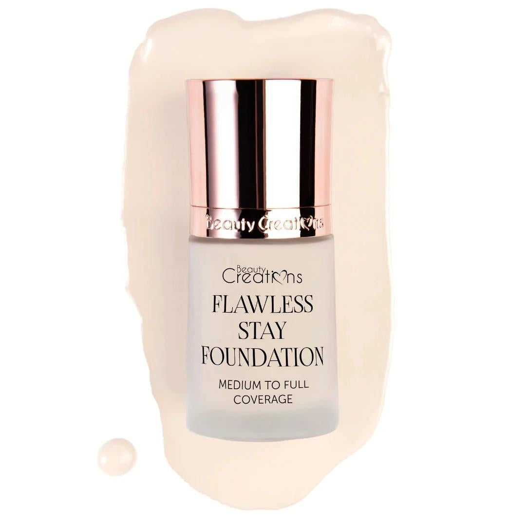 Base Semi Mate Flawless Stay - Foundation Flawless Stay 30ml Beauty Creations