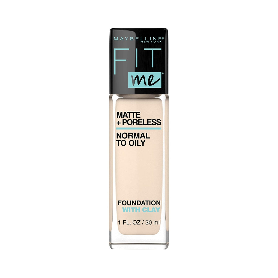 Base Fit Me Mate -Foundation Matte and Poreless  Fit Me 30ml Maybelline