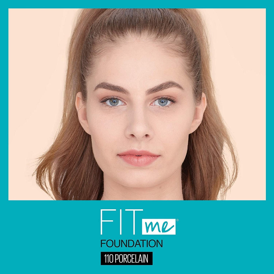 Base Fit Me Mate -Foundation Matte and Poreless  Fit Me 30ml Maybelline