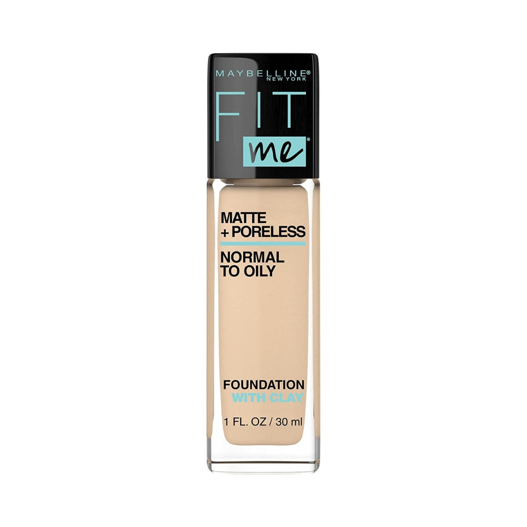 Base Fit Me Mate -Foundation Matte and Poreless  Fit Me 30ml Maybelline