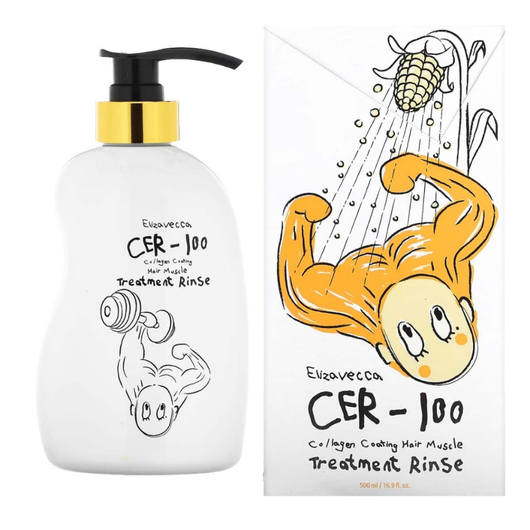 Acondicionador Treatment Rinse Cer-100 500ml Elizavecca