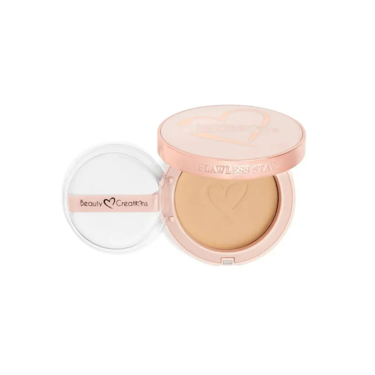 Polvo Base Compacto Flawless Stay 7g  Beauty Creations