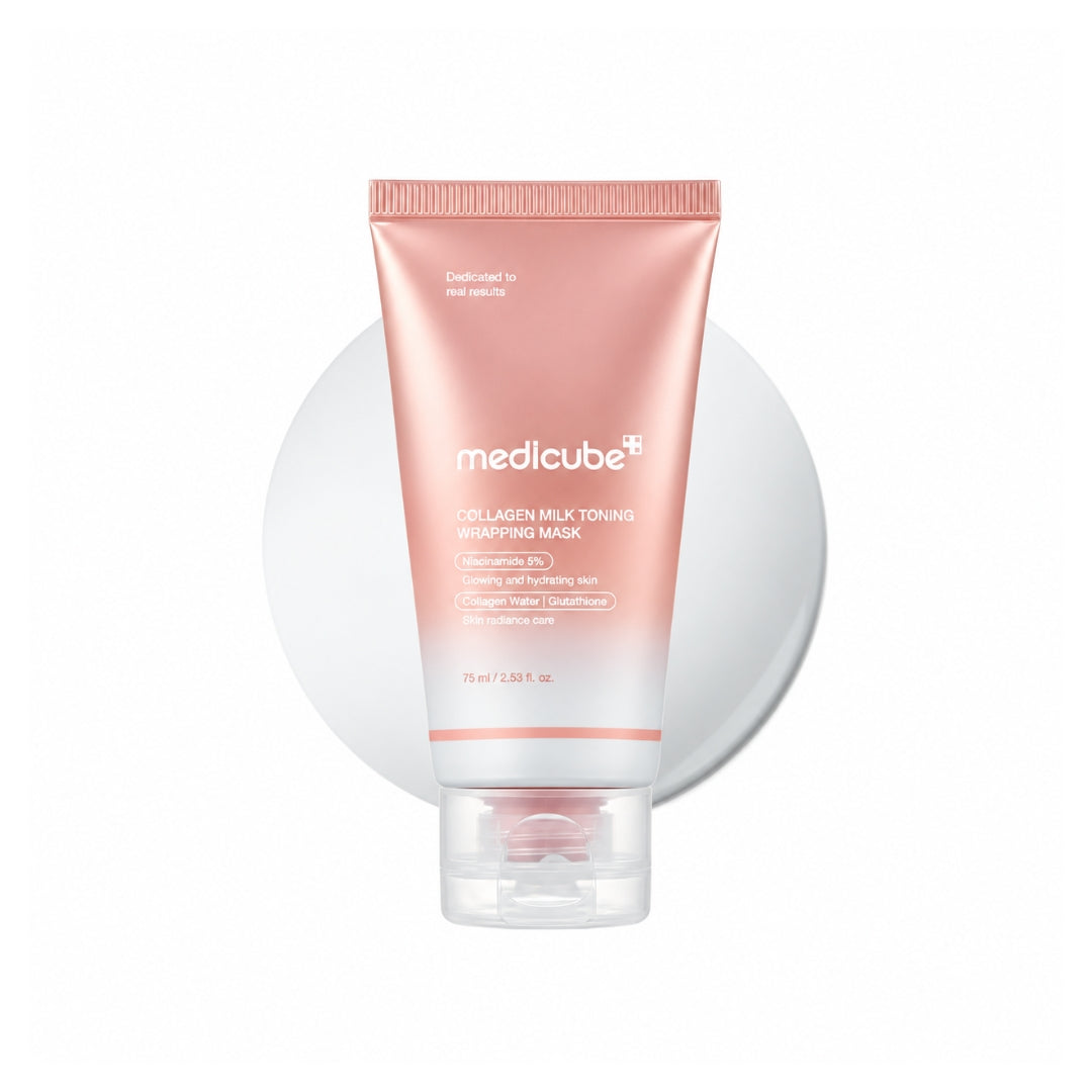 Mascarilla Collagen Milk Toning Wrapping Mask Medicube