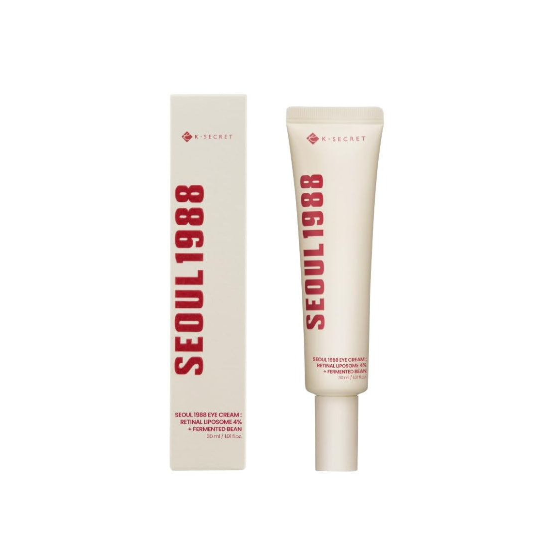 Contorno de Ojos Eye Cream : Retinal Liposome 4% + Fermented Bean Seoul 1988 K-SECRET