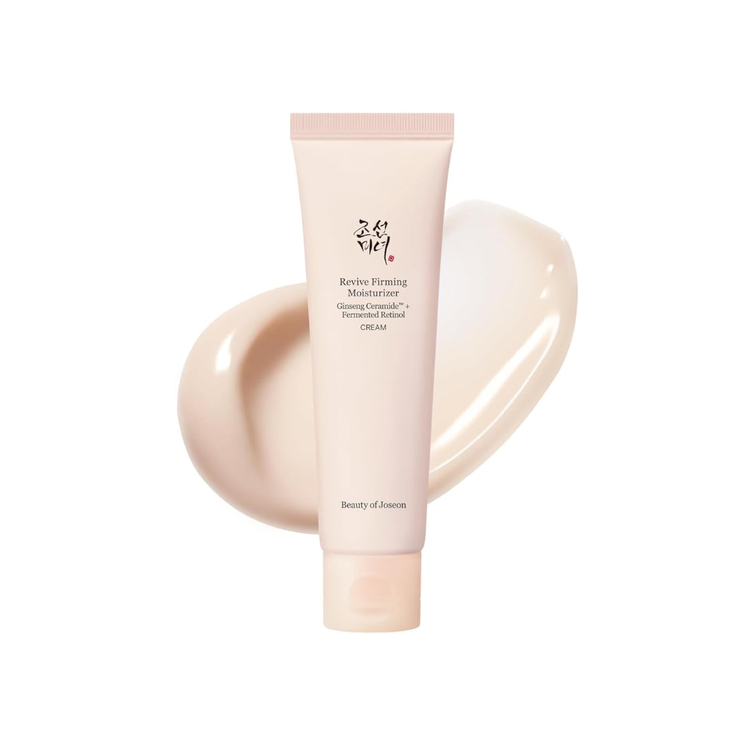 Crema hidratante reafirmante ginseng ceramida + retinol revive - Beauty of Joseon