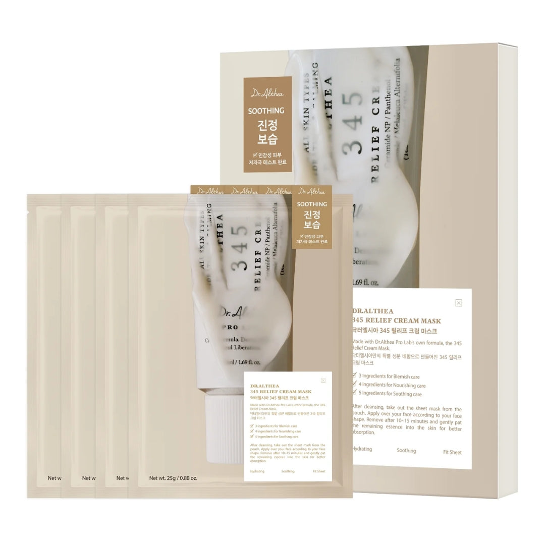 Mascarilla 345 Relief Cream Mask  Dr.Athea