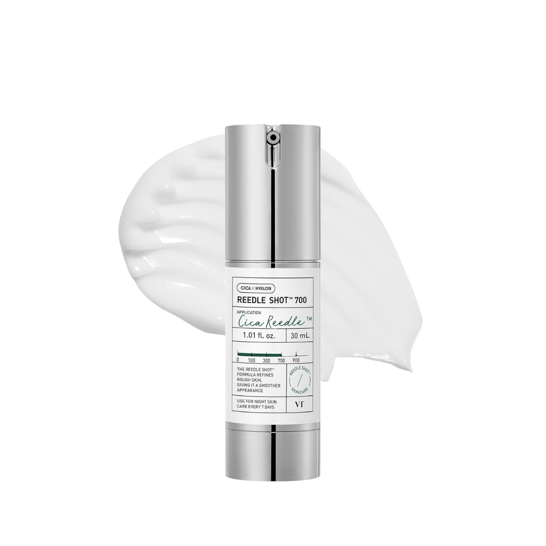 Microagujas VT Mild Reedle Shot 700 - Serum Mild Microneedling 30ml (Centella + Aloe) VT