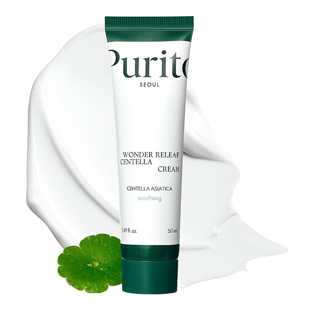 Crema facial calmante con centella wonder releaf centella cream 50ml Purito