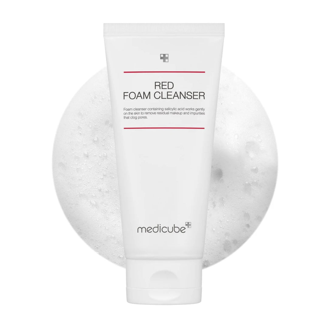 Limpiador facial de espuma Red Foam 120ml Medicube
