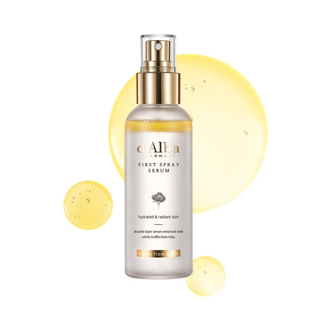 Serum Spray (Bruma Hidratante) First Spray Hydrated & Radiant skin  D´Alba Piedmont