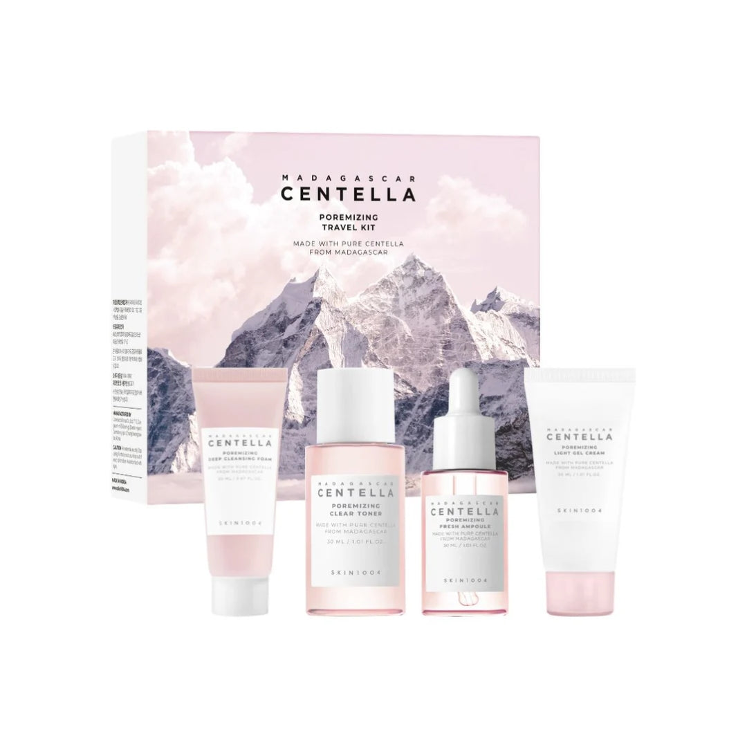 Kit Madagascar Centella Poremizing Travel kit Skin1004