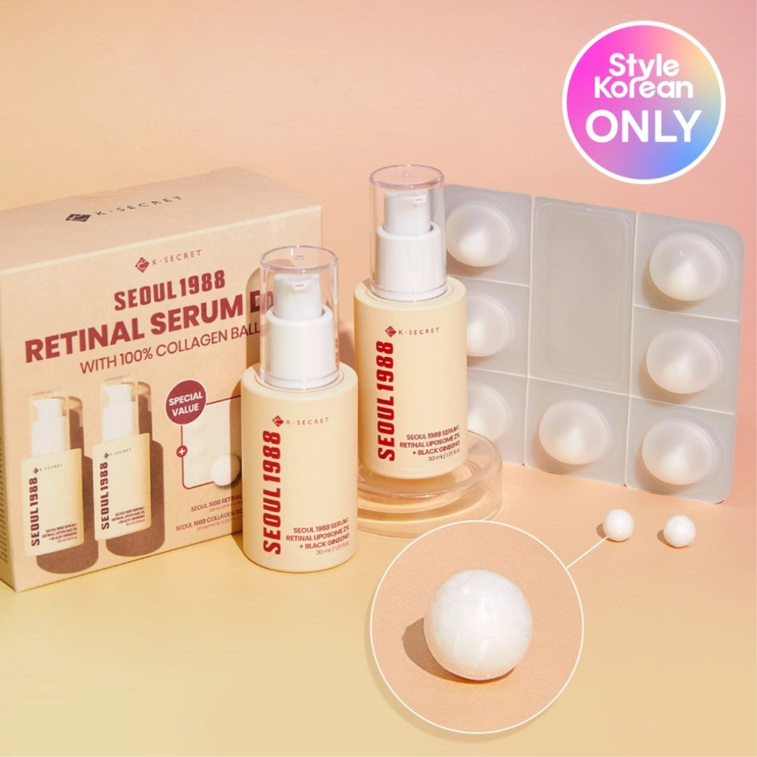 Retinal Black Ginseng Serum Double Set K-secret