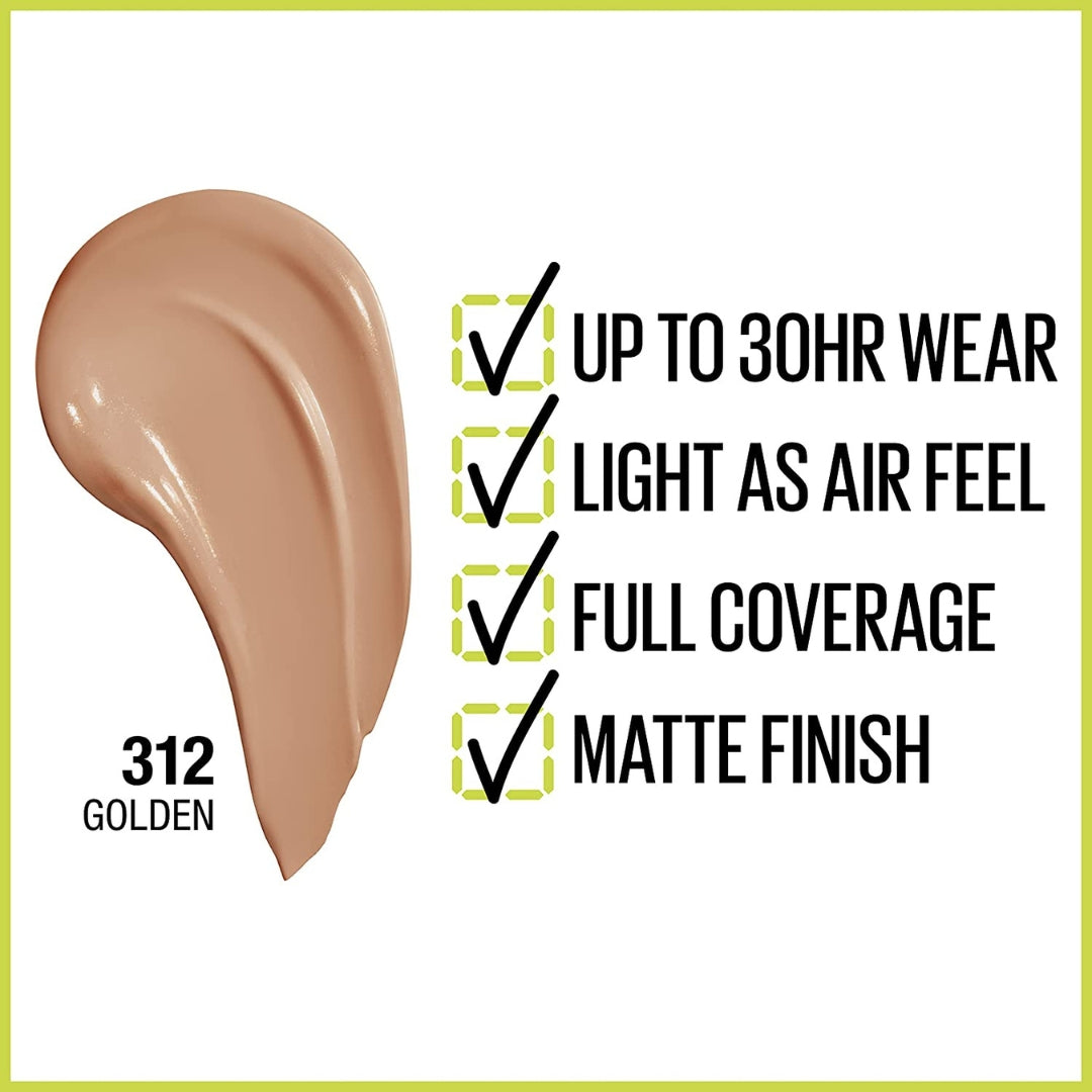 Base Mate Super Stay 30H - Super Stay Foundation  30ml Maybelline