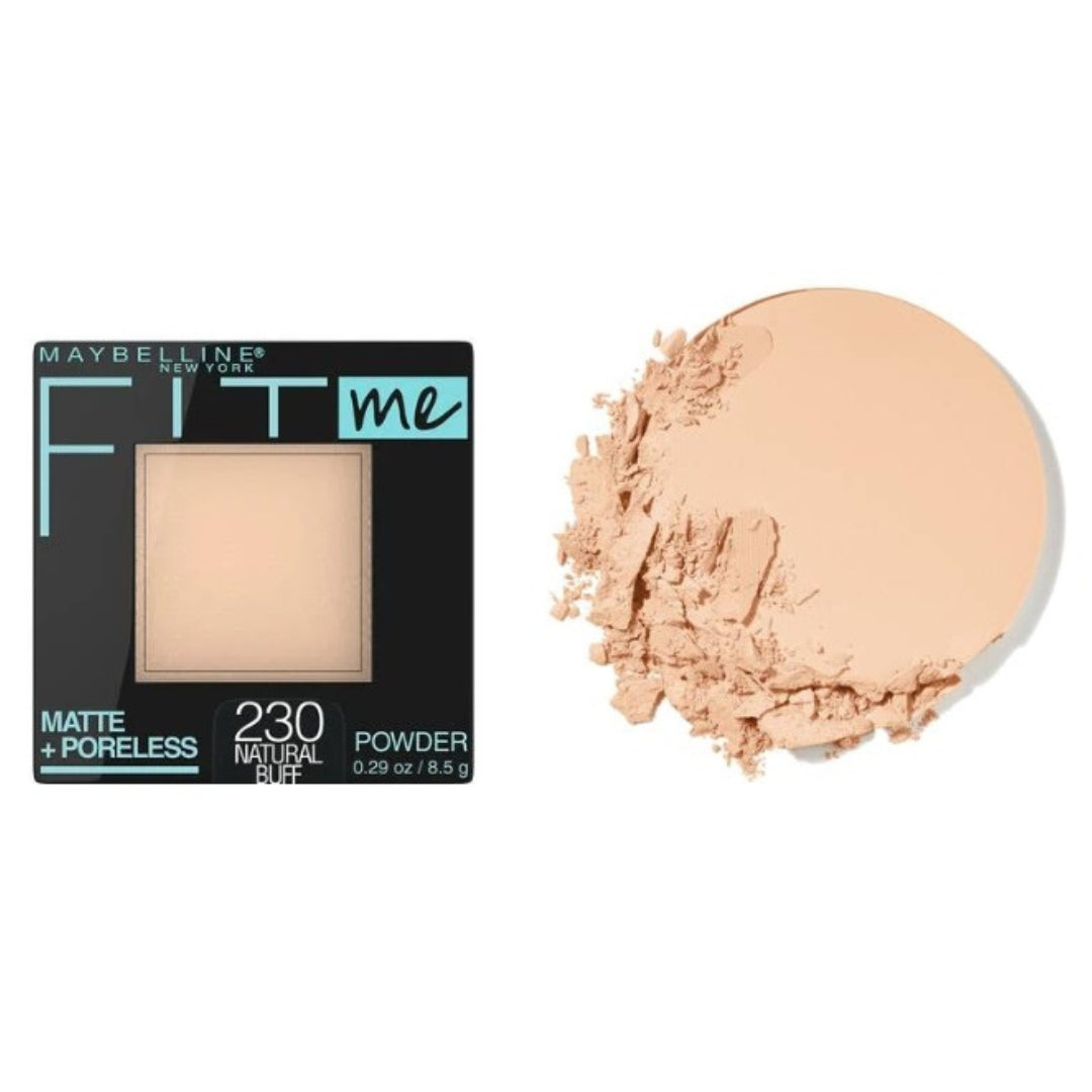 Polvo Compacto Fit Me Mate + Afina Poros 8.5g - Maybelline zz