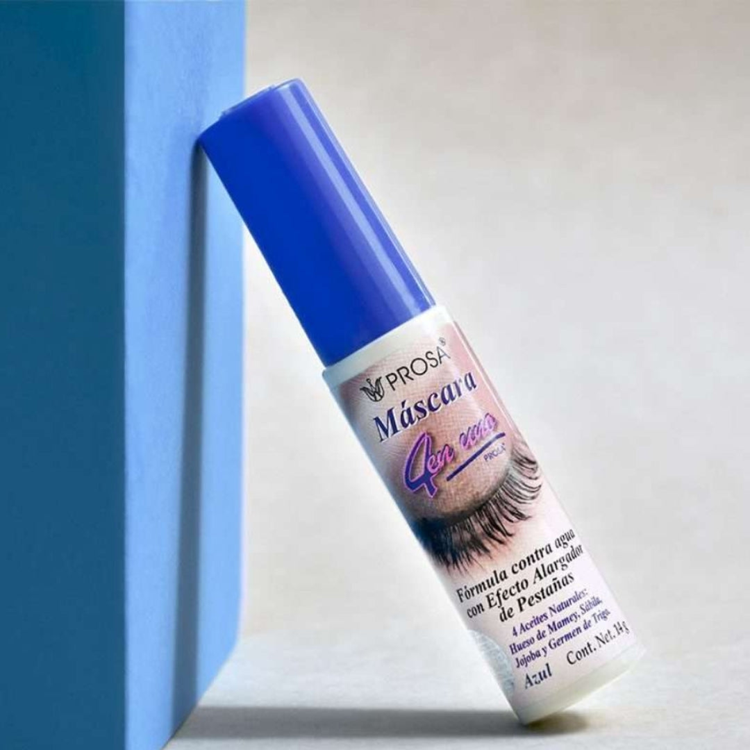 Mascara de Pestaña Azul Waterproof  Rimel Prosa