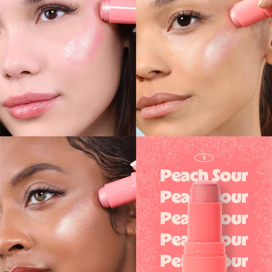 Iluminador Icy Glow Jelly Stick 003, Peach Sour Moira