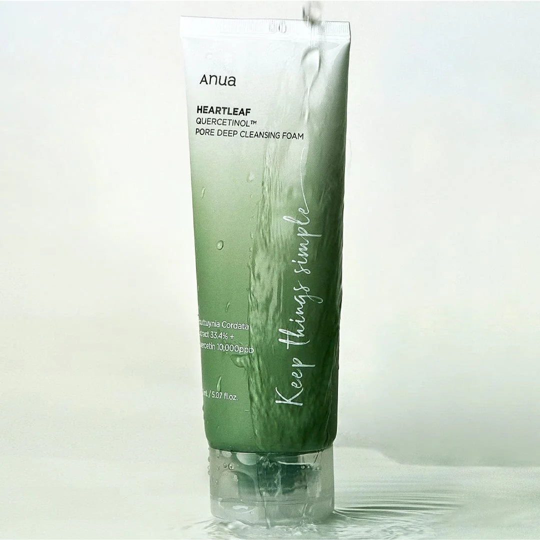 Limpiador Espumoso + Heartleaf Quercetinol  Anua