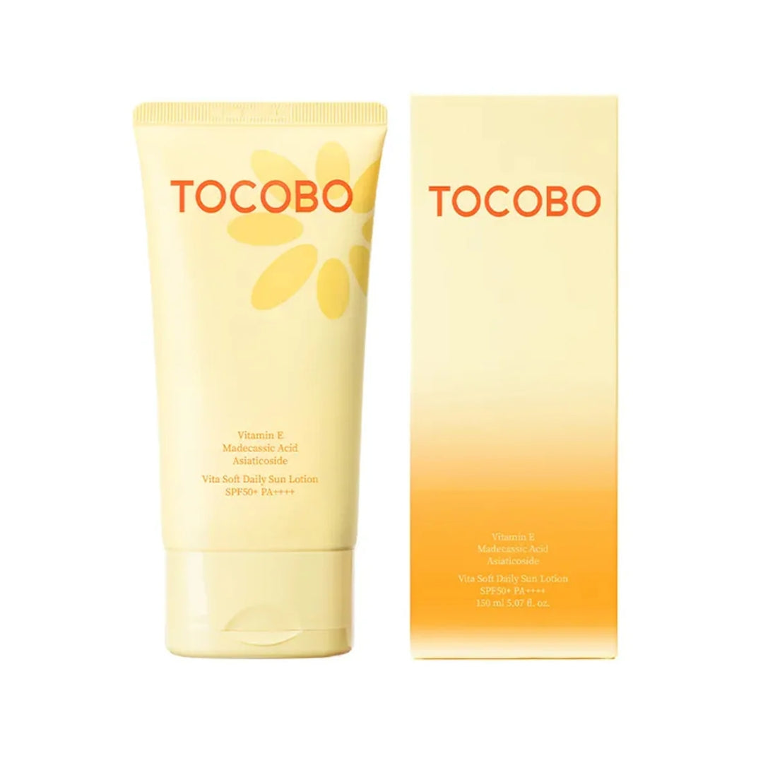 Protector Solar Loción Hidratante Vita Soft Daily Sun Lotion SPF50+ PA++++ 150ml Tocobo